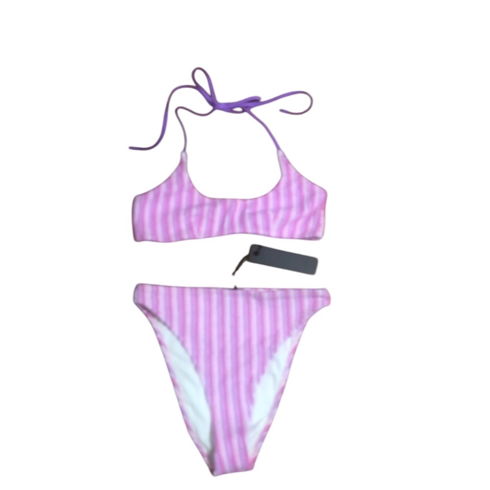 Triangl Swimwear Pink Bikini Classic Style